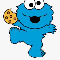 Cookie Monster Drawing Art