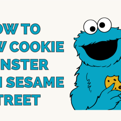 Cookie Monster Drawing Artistic Sketching