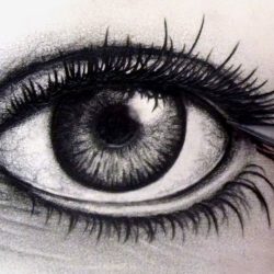 Cool Eyes Drawing