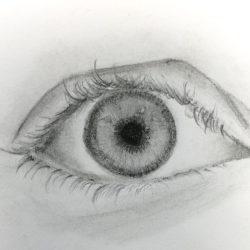 Cool Eyes Drawing Hand drawn Sketch