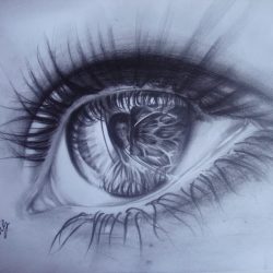 Cool Eyes Drawing Image
