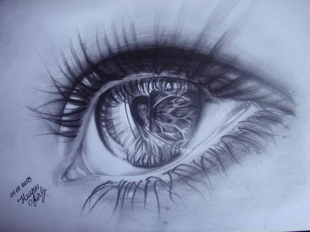 Cool Eyes Drawing Image