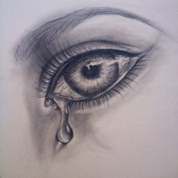 Cool Eyes Drawing Realistic Sketch