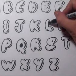 Cool Letters Drawing Art