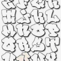 Cool Letters Drawing Modern Sketch