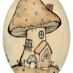 Cool Mushroom Drawing Picture