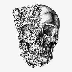 Cool Skull Drawing Fine Art