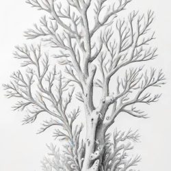 Coral Drawing Sketch Picture