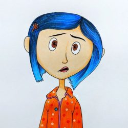 Coraline Drawing Art