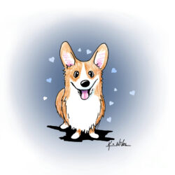 Corgi Drawing Amazing Sketch