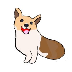 Corgi Drawing Unique Art