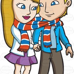 Couple Cartoon Drawing Photo