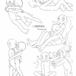 Couple Poses Drawing Amazing Sketch