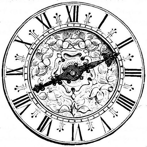 Creative Clock Drawing Image