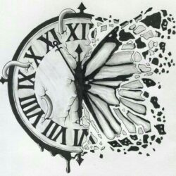 Creative Clock Drawing Stunning Sketch