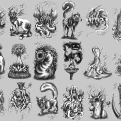 Creatures Drawing Creative Style