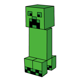 Creeper Drawing