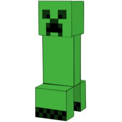 Creeper Drawing Art