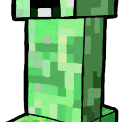 Creeper Drawing Modern Sketch