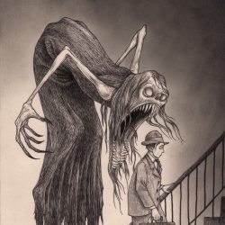 Creepy Drawing Professional Artwork