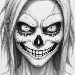 Creepypasta Drawing Sketch Picture