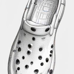 Crocs Drawing Art Sketch Image