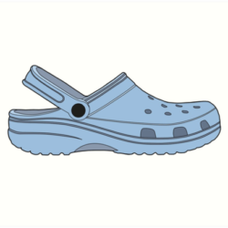 Crocs Drawing Hand Drawn