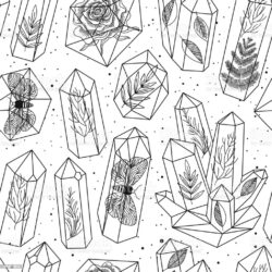 Crystal Drawing Beautiful Artwork