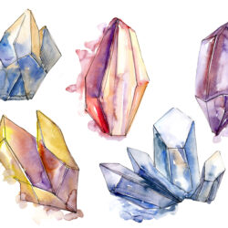 Crystal Drawing Fine Art