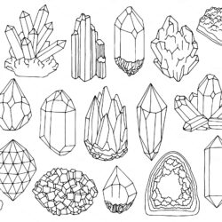 Crystal Drawing Picture