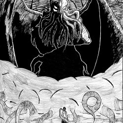 Cthulhu Drawing Art