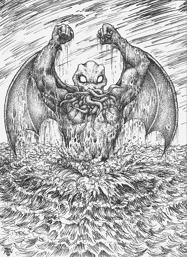 Cthulhu Drawing Picture