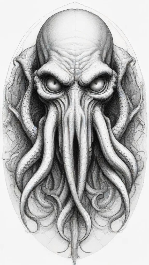Cthulhu Drawing Sketch Picture