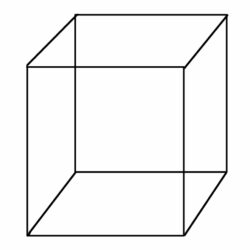 Cube Drawing Artistic Sketching
