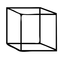 Cube Drawing Fine Art