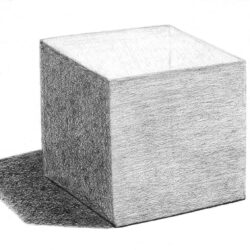 Cube Drawing Picture