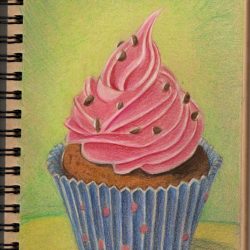 Cupcake Drawing Amazing Sketch