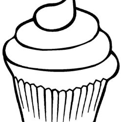 Cupcake Drawing Artistic Sketching