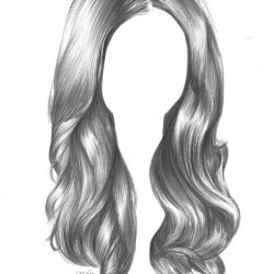 Curly Hair Drawing Artistic Sketching