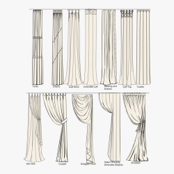 Curtain Drawing Amazing Sketch