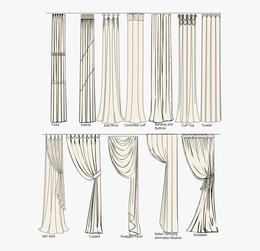 Curtain Drawing Amazing Sketch