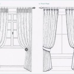 Curtain Drawing Hand drawn