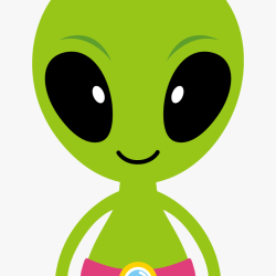 Cute Alien Drawing Stunning Sketch