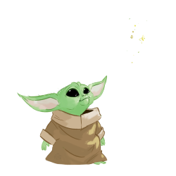 Cute Baby Yoda Drawing Amazing Sketch