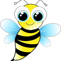 Cute Bee Drawing