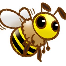 Cute Bee Drawing Amazing Sketch