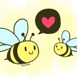 Cute Bee Drawing Artistic Sketching