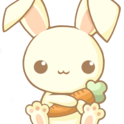 Cute Bunny Drawing Art