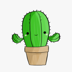 Cute Cactus Drawing Amazing Sketch