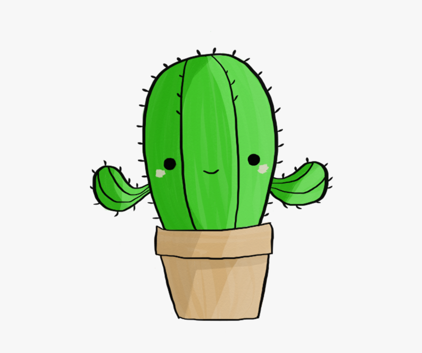 Cute Cactus Drawing Amazing Sketch